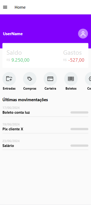 Finance app